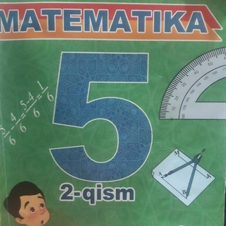 Telegram kanalining logotibi matematika_5_2qism — Matematika 5 sinf.Yechimlari 2 qism