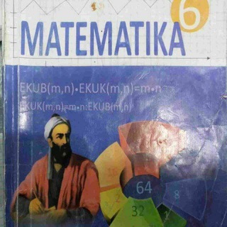 Telegram kanalining logotibi matematika_6_sinf_yechimi — Matematika 6 sinf yechimi