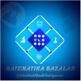 Логотип телеграм канала @matematika_baza — Matematika bazalar