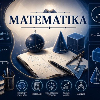 Telegram kanalining logotibi matematika_dtm_uzb — MATEMATIKA DTM.Milliy sertifikat