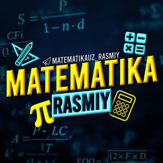 Telegram kanalining logotibi matematika_fiziki — Matematika Rasmiy