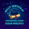 Telegram kanalining logotibi matematika_tilsimi — Matematika | Husan Mirzayev