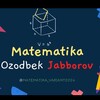 Telegram kanalining logotibi matematika_variant2024 — Matematika|| Ozodbek Jabborov