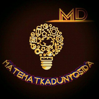 Telegram kanalining logotibi matematikadunyosida — Qiziqarli matematika va savollar