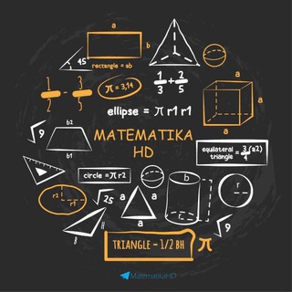 Telegram kanalining logotibi matematikahd — MatematikaHD