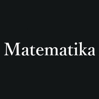 Telegram kanalining logotibi matematikakanali — MATEMATIKA