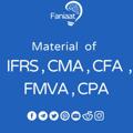 Logo saluran telegram materialsofcma — Material of IFRS , CMA , CFA