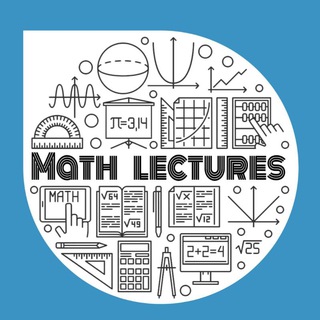 Logo del canale telegramma math_lectures - Math lectures || محاضرات