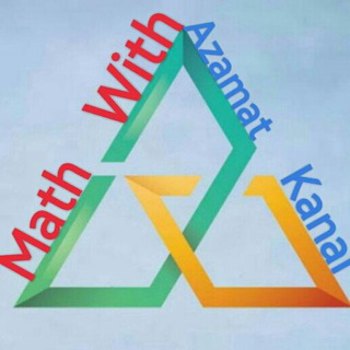 Telegram kanalining logotibi math_with_azamat — MATEMATIKA (Azamat Yashinivich)