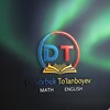 Telegram kanalining logotibi math_englishonline — Matematika va Ingliz tili | Dilyorbek To'lanboyev🎓