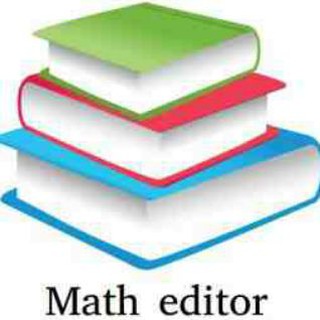 Telegram channel Matheditor logo