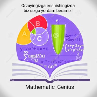 Telegram kanalining logotibi mathematic_genius — Matematika