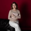 Логотип телеграм канала @matheng_arina — математика на английском