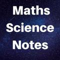 Logo saluran telegram maths_science_notes — Maths Science Notes Study Material Abhinay Maths Notes