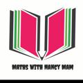 Logo saluran telegram mathswithnancy — Nancy Bhatia