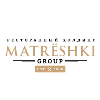 Логотип телеграм канала @matreshki_group — MATRËSHKI GROUP