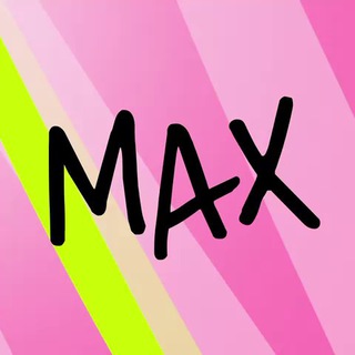 Логотип телеграм канала @max_kanalchik — MAX — диджитал новой школы
