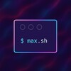 Логотип телеграм канала @max_dot_sh — max.sh