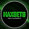 Logo of telegram channel maxbets — CrypticBets