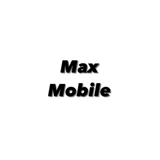 Telegram kanalining logotibi maxmobile3 — Max Mobile 
