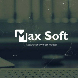 Telegram kanalining logotibi maxsoft_academy — MaxSoft | Atakulov Kamoliddin