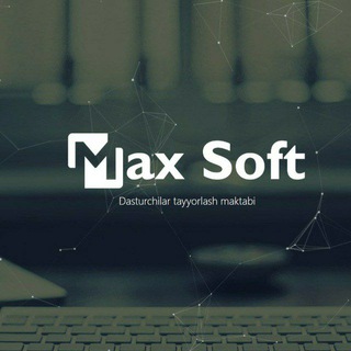 Telegram channel MaxSoft | Atakulov Kamoliddin logo