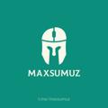 Logo saluran telegram maxsumuz — МАКСИМУС