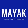 Логотип телеграм канала @mayakstudios — MAYAK STUDIOS