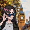 Логотип телеграм канала @maybeitseng — english notes | мей