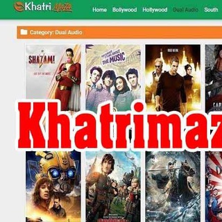 Logo of telegram channel mazakhatrimovies — Khatrimaza Movies HD Hindi Latest Hollywood Dual Audio Hindi HD Movies Trailer🎬