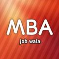 Telegram channel MBAJOBWALA.IN logo