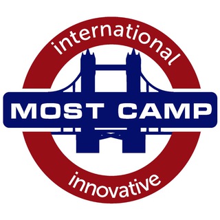 Логотип телеграм канала @mc_mostcamp — MOST CAMP