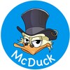 Логотип телеграм канала @mcduckmeme — McDuck TON