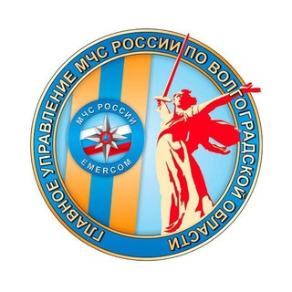 Логотип телеграм канала @mchs34 — МЧС34