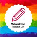 Logo saluran telegram mclub_et — Material club