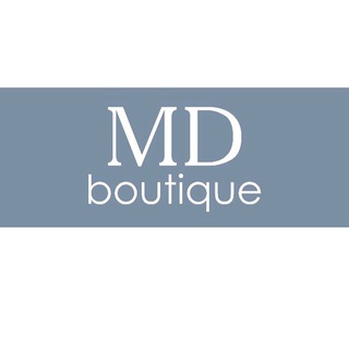 Логотип телеграм канала @md_boutique_md — СУМКИ MD boutique