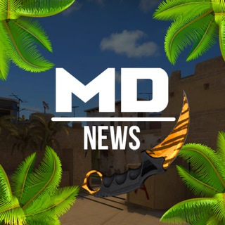Логотип телеграм канала @mdcsgo — MD | Новости CS:GO ❤️