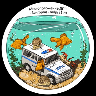 Логотип телеграм канала @mdpsbelgorod — Местоположение ДПС Белгород