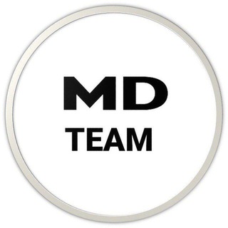 Логотип телеграм -каналу mdstrong — MD - команда сильних