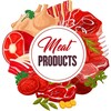 Логотип телеграм канала @meat_uss_store — МЯСО С ДОСТАВКОЙ * УССУРИЙСК