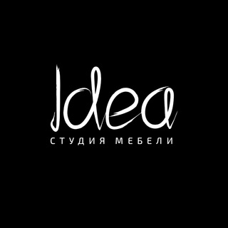 Логотип телеграм канала @mebel_idea_msk — Кухни, шкафы на заказ Москва. Фабрика IDEA
