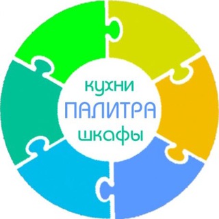 Логотип телеграм канала @mebelipalitra — Палитра кухни и шкафы