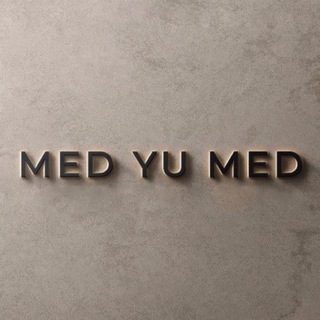 Логотип телеграм канала @med_yu_med — MED YU MED | Всё о косметологии