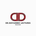 Logo saluran telegram mededuup — Dr.Dovudbek Lectures