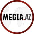 Логотип телеграм канала @mediaaznews — Media.Az