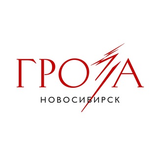 Логотип телеграм канала @mediagroza_sbr — «Гроза» | Новосибирск