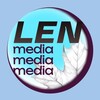 Логотип телеграм канала @medialenn — mediaLEN
