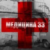 Логотип телеграм канала @medicina33channel — Медицина-33. Медблоги