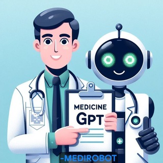 Logo of telegram channel medicine_chatgpt — ChatGPT in Medicine by MEDIROBOT