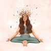 Логотип телеграм канала @meditacy — Аффирмации ✨ медитации